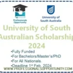 University of South Australia Scholarships 2024