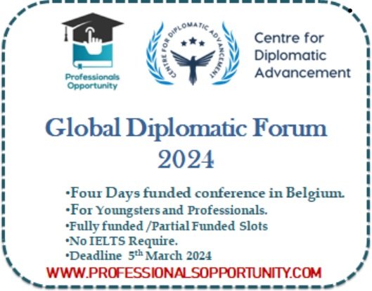 Global Diplomatic Forum 2024