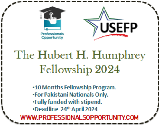 Hubert H. Humphrey Fellowship 2024 | USA