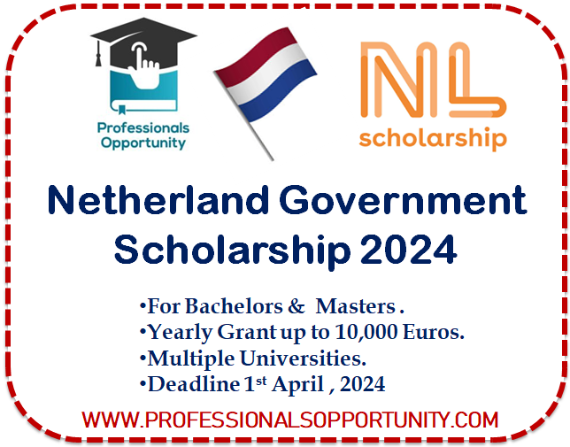 Netherland Government Scholarship 2024