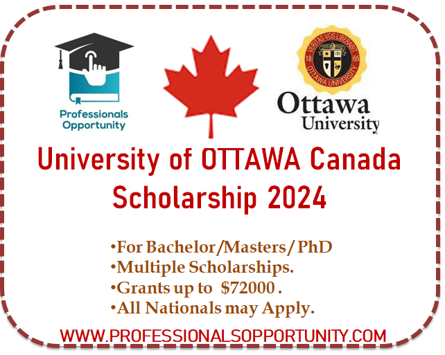 University of Ottawa Scholarship 2024