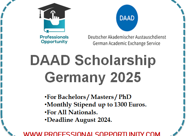 DAAD Scholarship Germany 2024