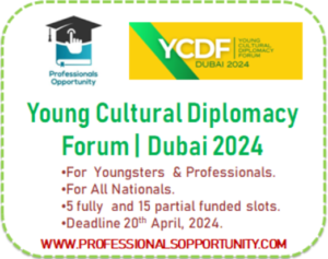 young Cultural diplomacy forum