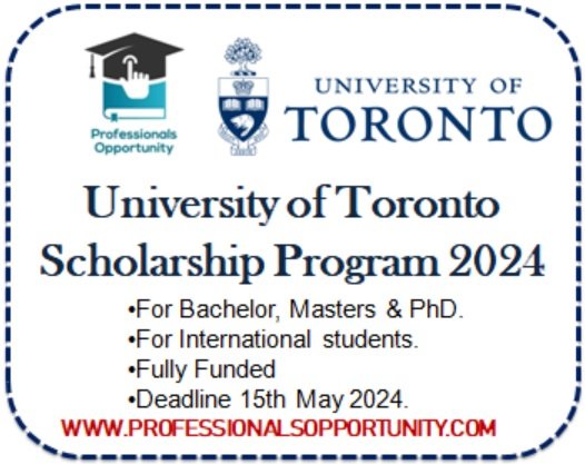University of Toronto Scholarship 2024