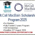 McCall MacBain Scholarship 2025