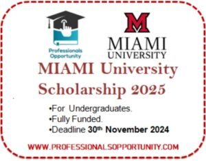 Miami University Scholarship