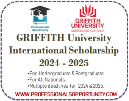 GRIFFITH University International Scholarship 2024